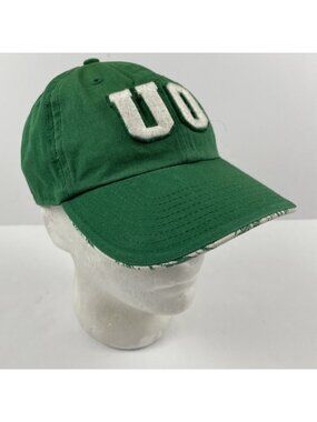 Oregon Ducks Hat Cap Womens Strap Back Green UO University ‘47 Brand Forty Seven